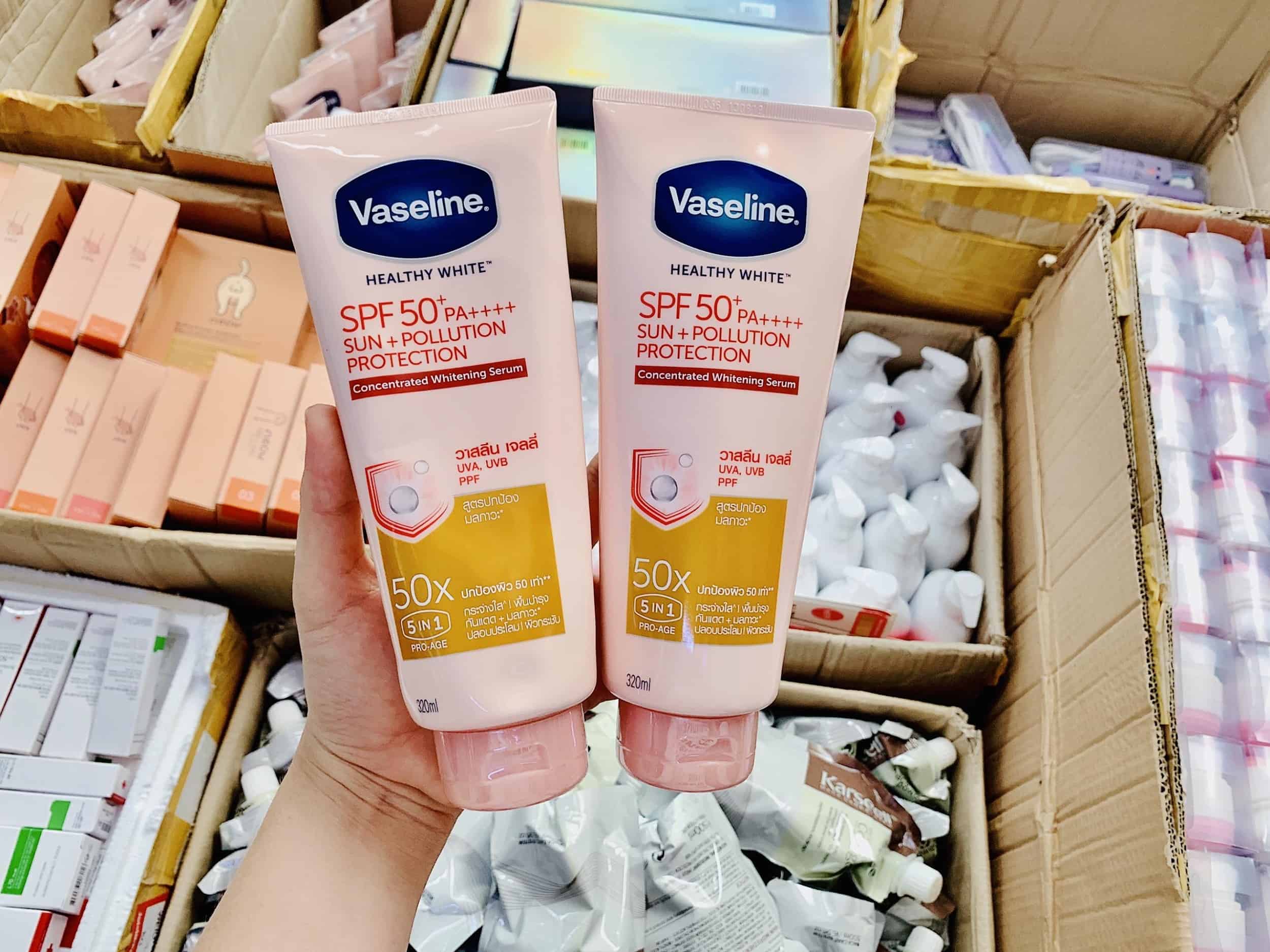 Dưỡng thể Vaseline 50X 320ml