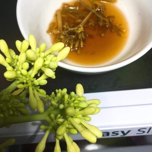 Hoa đu đủ đực ngâm mật ong - 800g