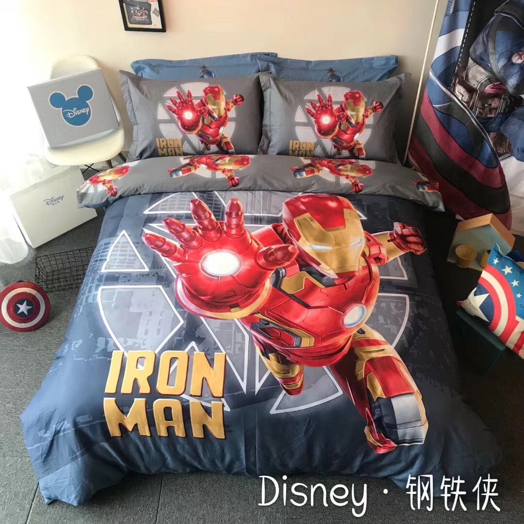Bộ chăn ga gối cotton Disney (vỏ chăn, ga, vỏ gối)