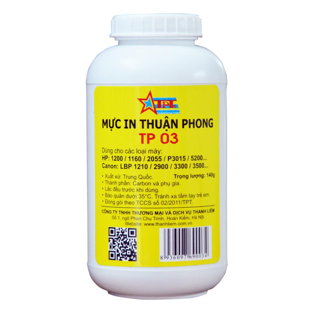 Mực đổ thuận phong tp03 dùng cho máy in hp / canon