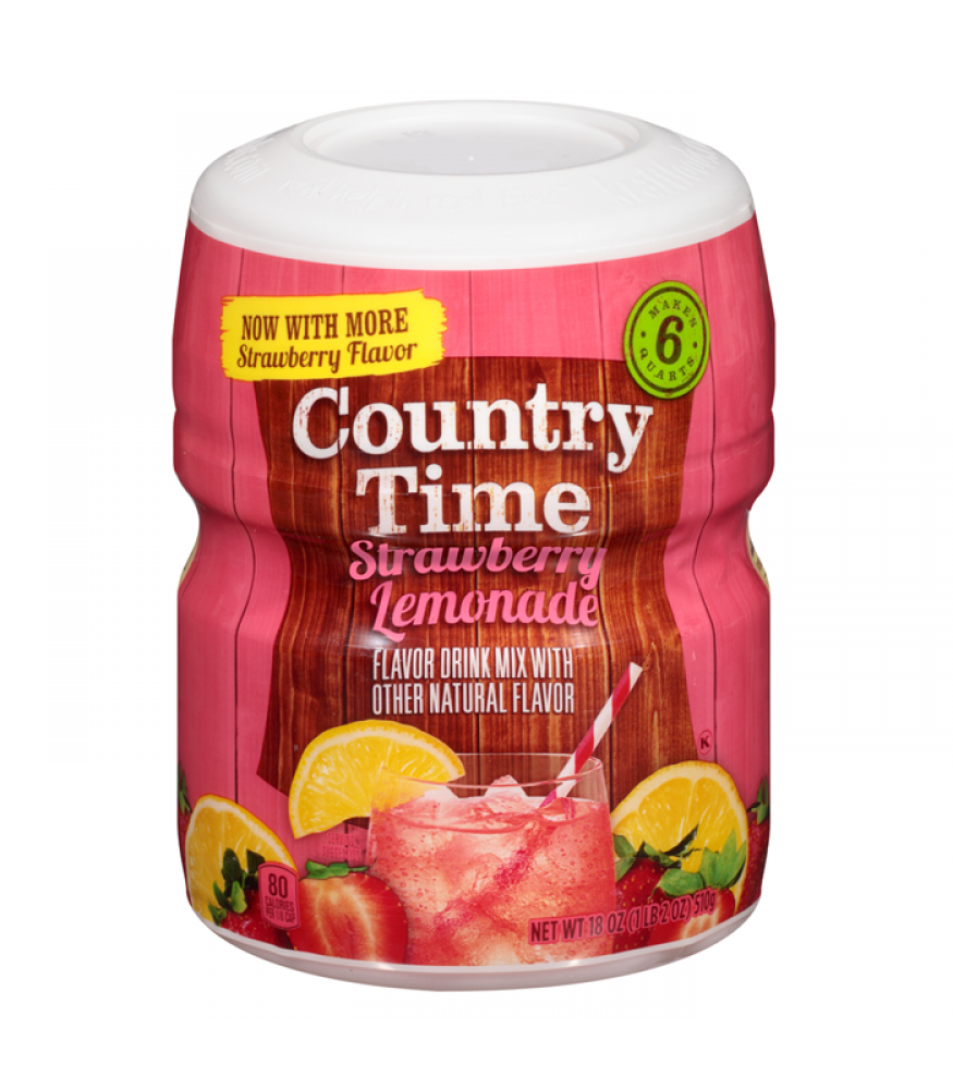 Bột Trái Cây Country Time Chanh Vàng-538gr