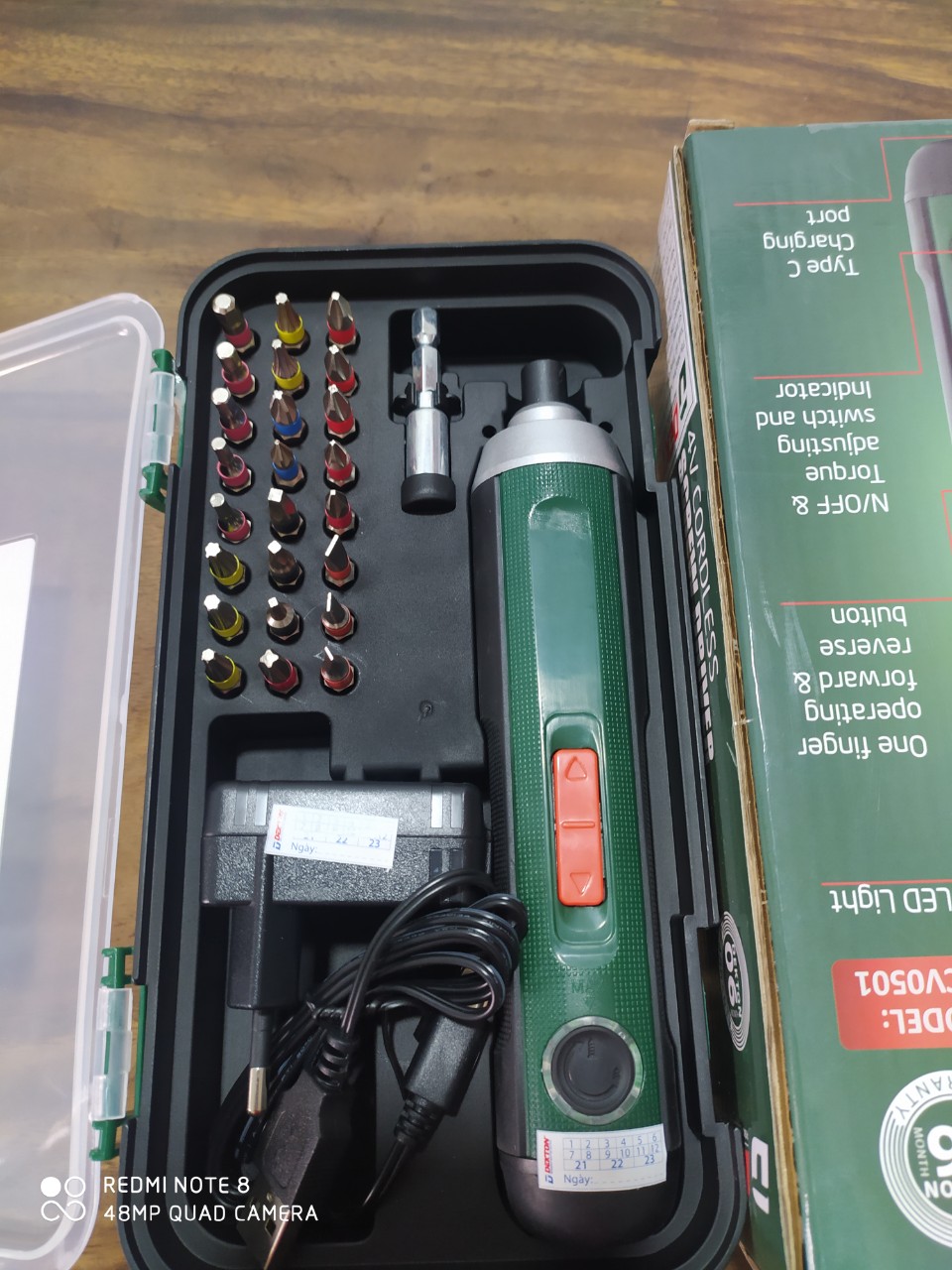 Máy bắt vít 4V cao cấp DEKTON Dk-CV0501