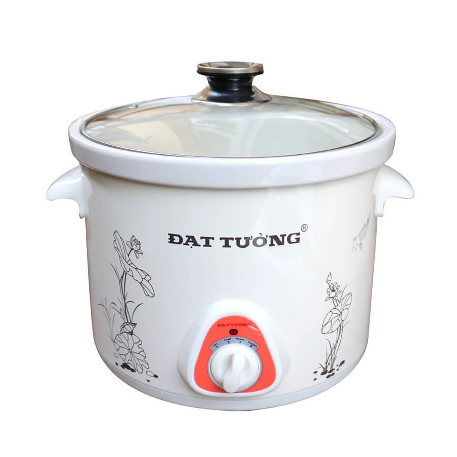 Nồi kho cá, nấu cháo chậm Đạt Tường 2.5 lít