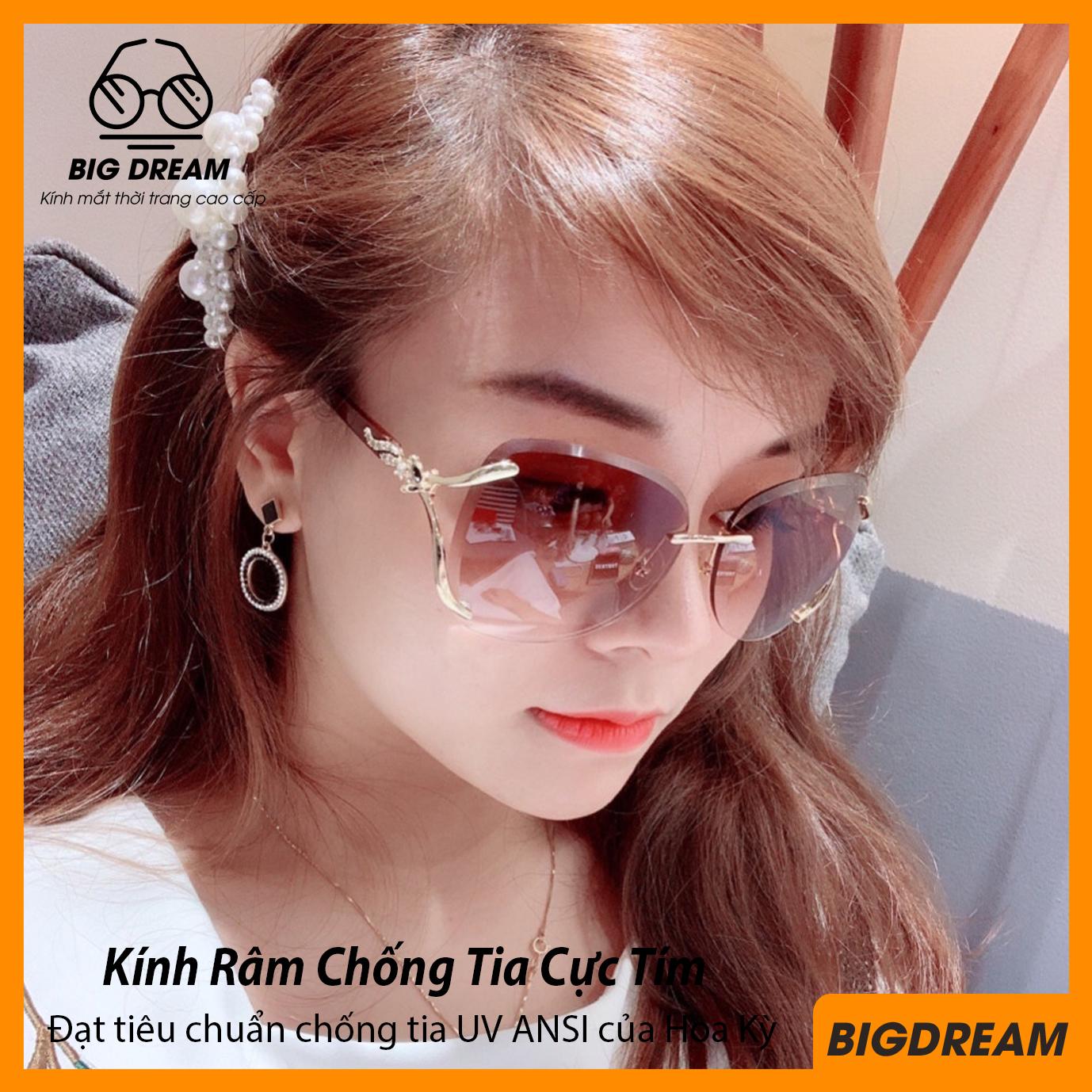 [BẢO HÀNH 12 THÁNG 1 ĐỔI 1] Kính mát nữ cao cấp CATI Ốc gọng kim loại chạm Hồ Ly cực kì sang chảnh - Mắt kính thời trang chống tia UV - Tặng kèm hộp + Khăn lau