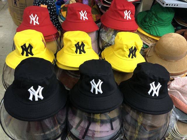 [HCM]Nón vải nam -nữ  có kính bảo vệ khỏi bụi và chống dịch- viruss  chắn giọt nước bọt