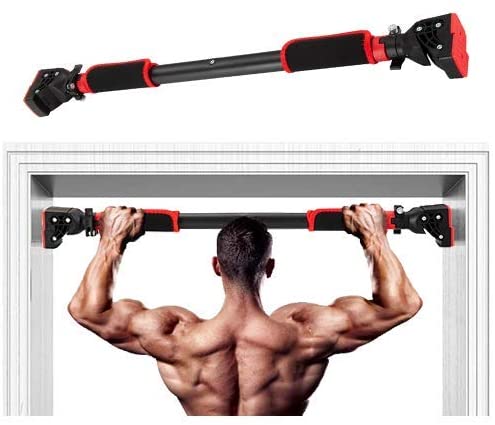 Pull Up Bar Doorway Exercise Equipment Wall Mounted Adjustable Width with Locking Mechanism Home Upper Body Chin Up Workout Fitness Gym for Men and Women dododios - Xà đơn treo cửa gắn tường không cần bắt vít  - Chính hãng dododios - Màu NGẪU NHIÊN