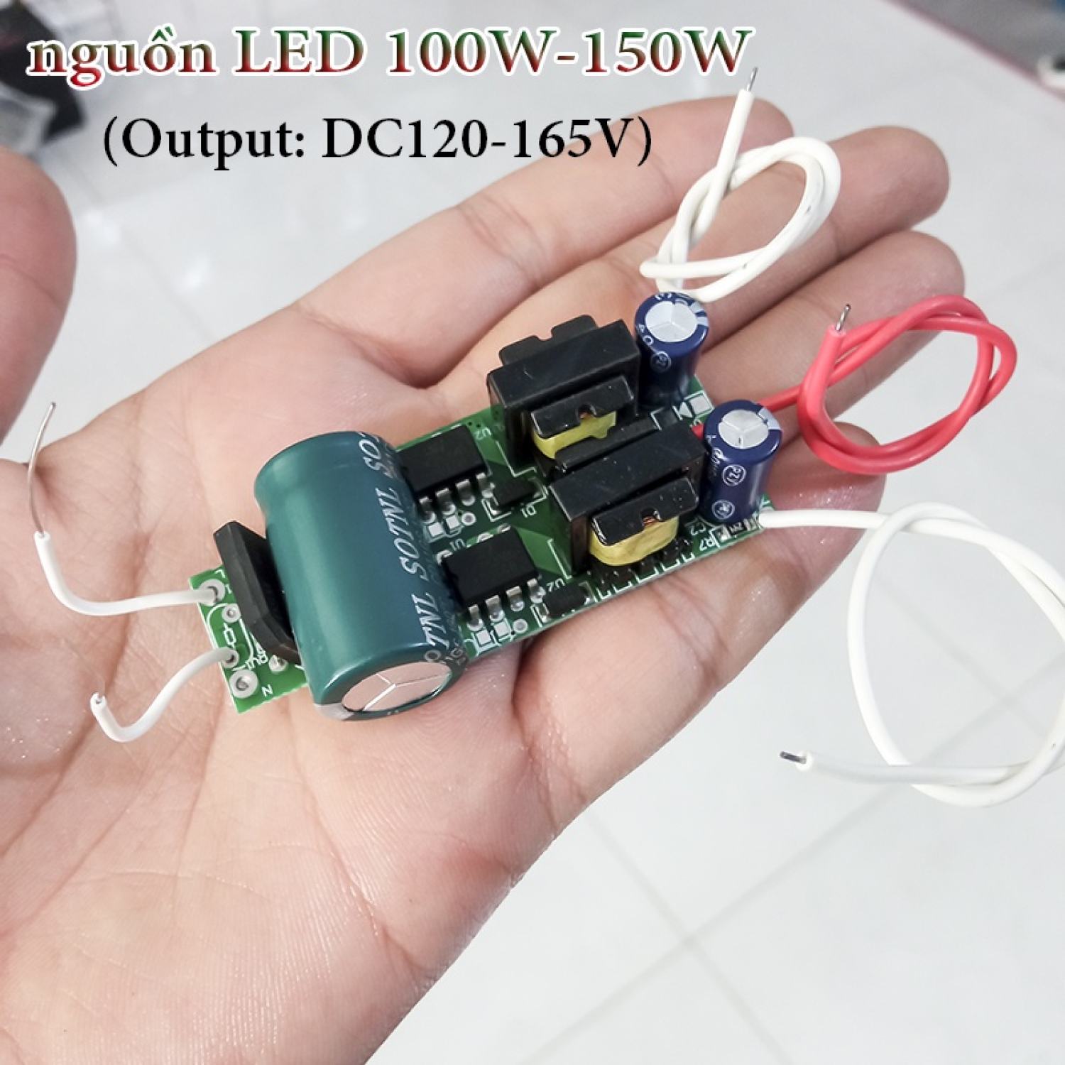 Nguồn 100w-150w tăng phô chấn lưu cho chip led nhà xưởng công suất lớn