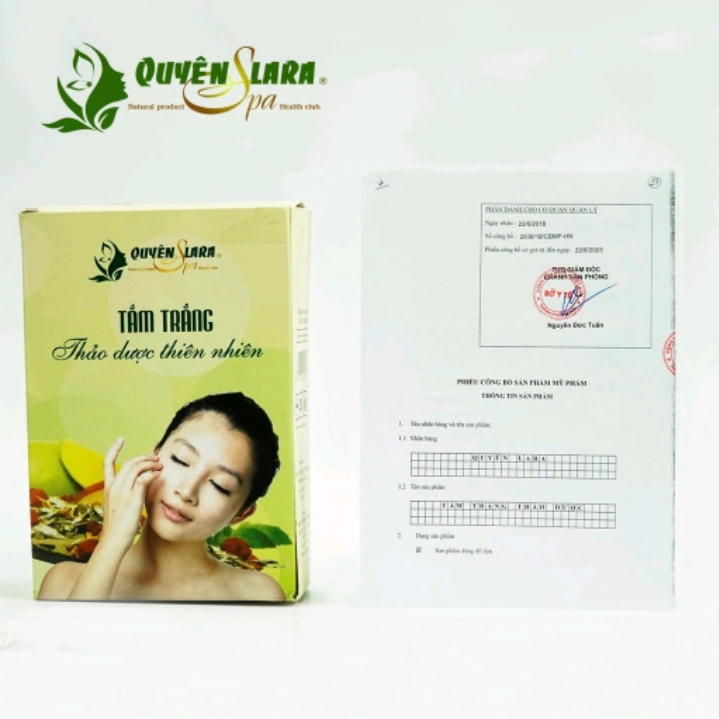 Bột tắm trắng thảo mộc QUYÊN LARA 320g