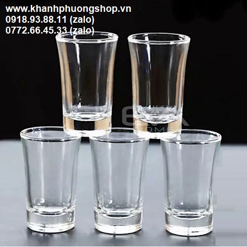 Bộ 06 ly uống rượu đế - ly uống rượu