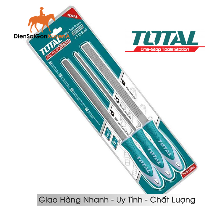 Bộ 3 giũa gỗ đa năng Total THT918326 - Ngô Gia Tools