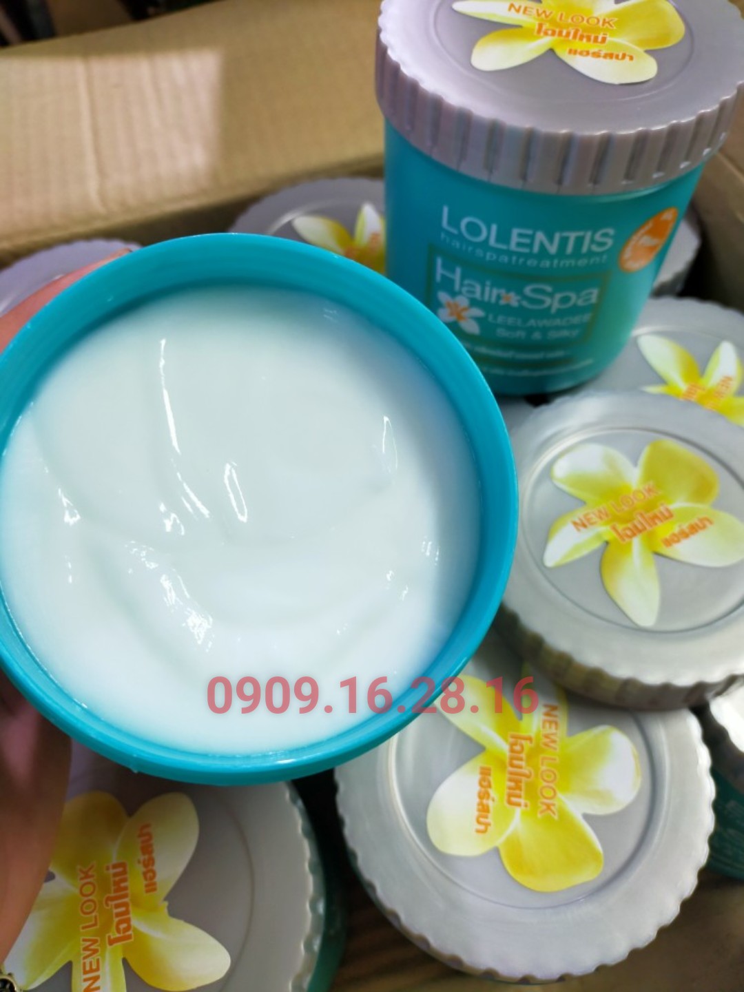 [ CHÍNH HÃNG ] 1 KEM XẢ Ủ TÓC LOLENTIS THÁI LAN