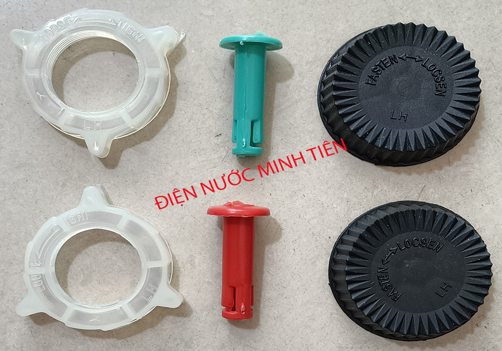 Phụ kiện quạt điện (Khóa lồng, khóa cánh, nút kéo,Tuốc năng)