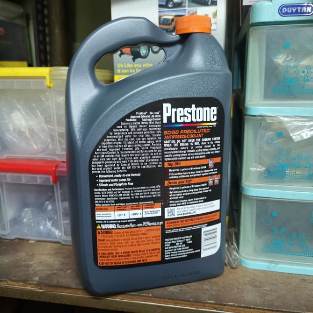 Nước Giải Nhiệt PRESTONE DEX-COOL USA 4Lít - Đỏ