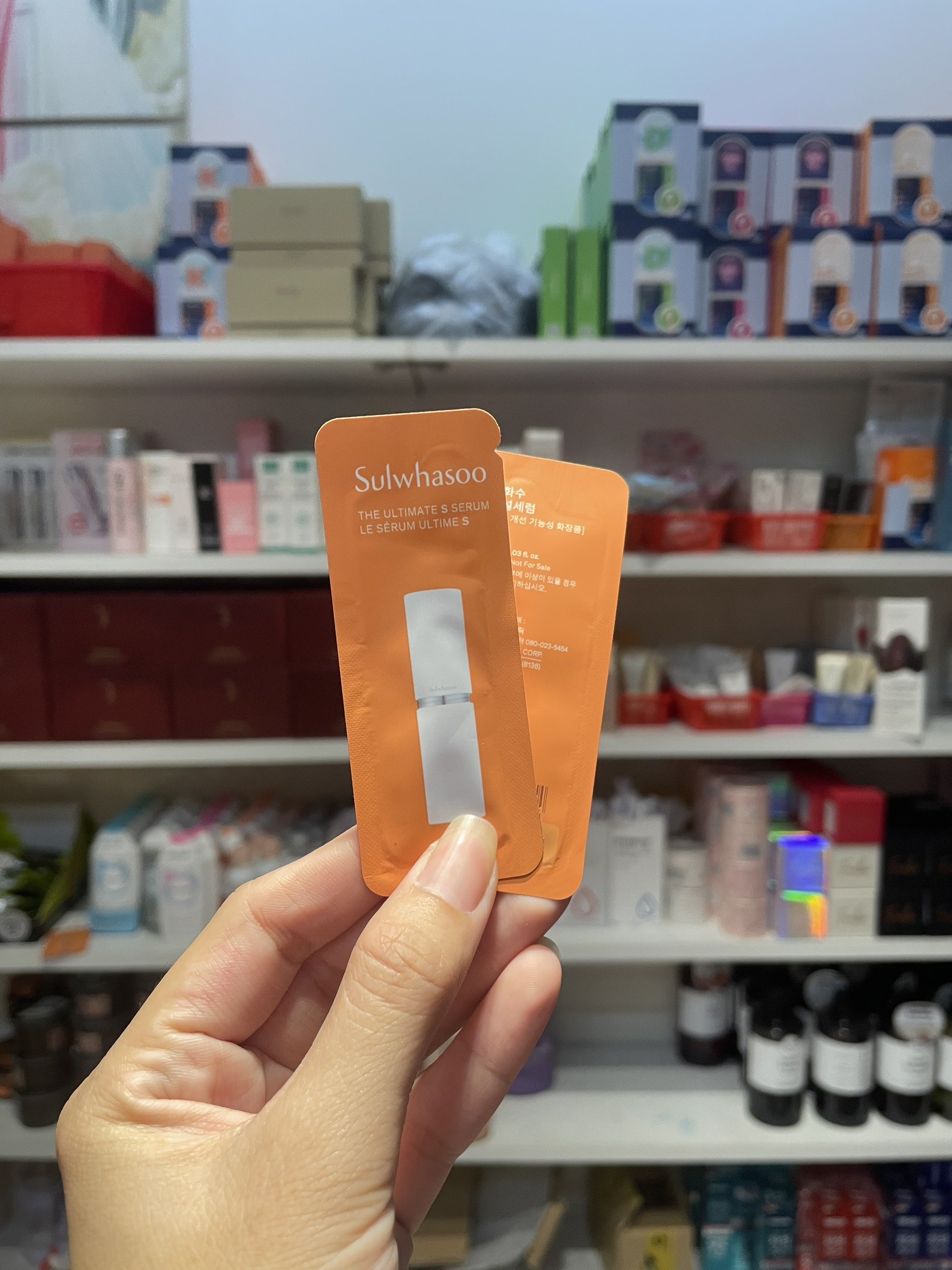 Gói serum thông đỏ Sulwhasoo 1ml