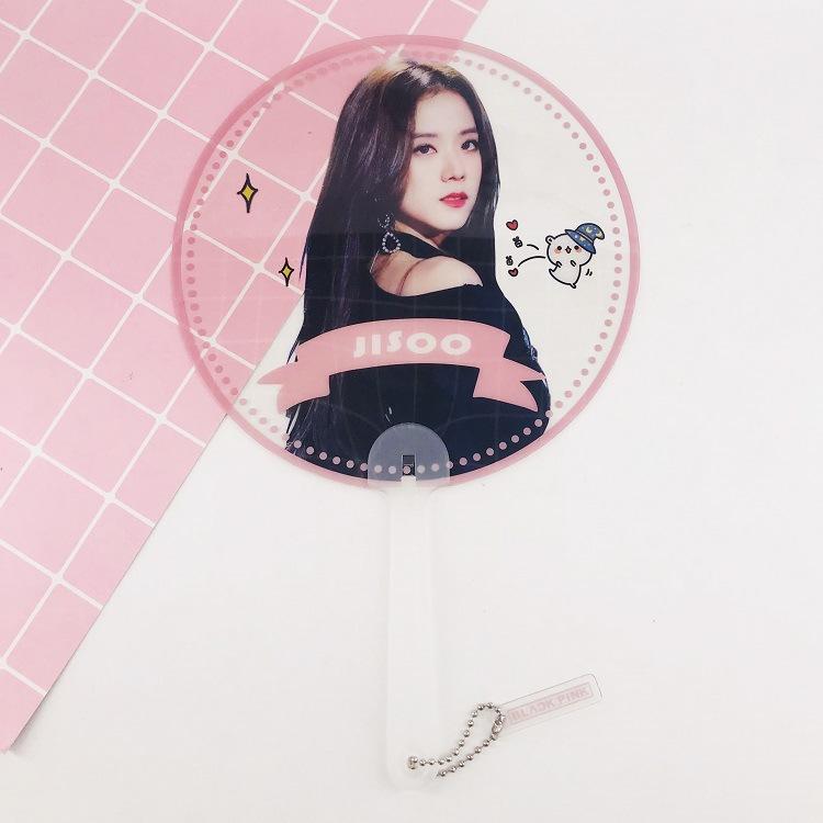 QUẠT TRONG SUỐT BLACKPINK ( JISOO )
