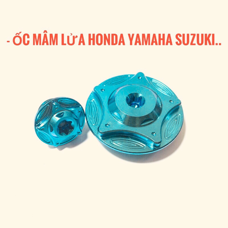 (Chuẩn GR5) Ốc mâm lửa titan các loại xe Honda Yamaha Suzuki