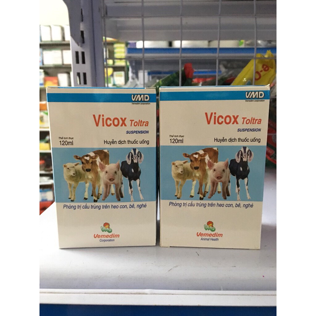 Cầu trùng VICOX TOLTRA (120ML) - chỉ dùng trong thú y