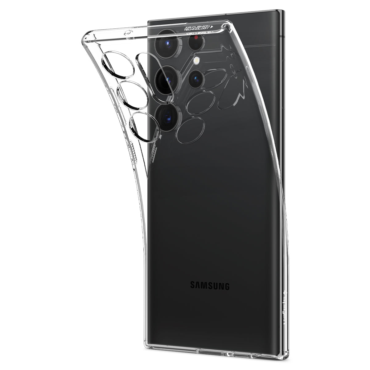 Ốp Lưng Spigen Liquid Crystal Dành Cho Samsung Galaxy S23 Ultra, chính hãng Spigen