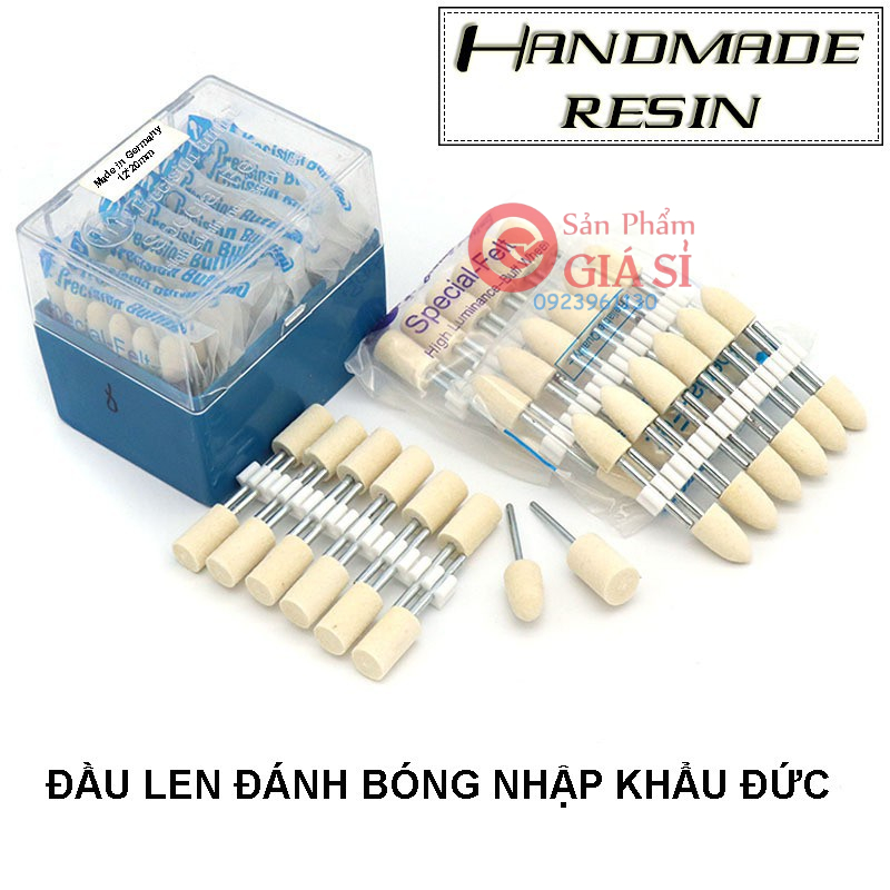 Đầu len đánh bóng nhập khẩu đức tay cầm 2.35mm