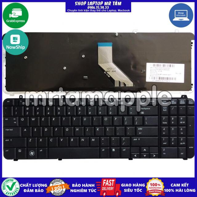Bàn phím laptop hp dv6-1000 đen dành cho pavilion dv6 dv6t, dv6-1000, dv6-2000