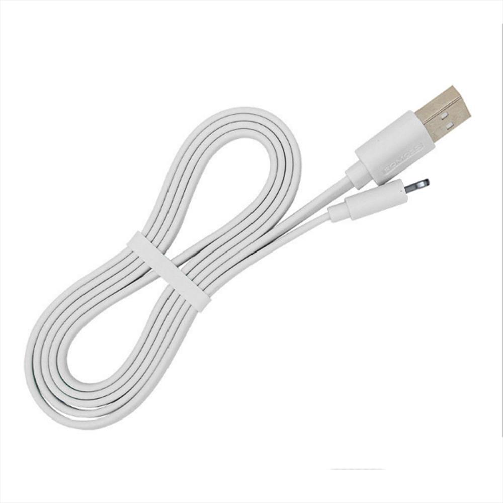 CÁP SẠC LIGHTNING IPHONE/IPAD ROMOSS - TRẮNG