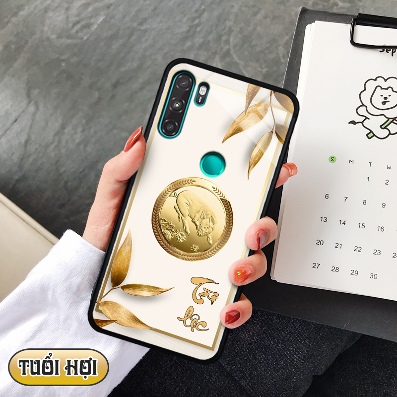 Ốp lưng kính 12 con giáp cho VSMART ACTIVE 3