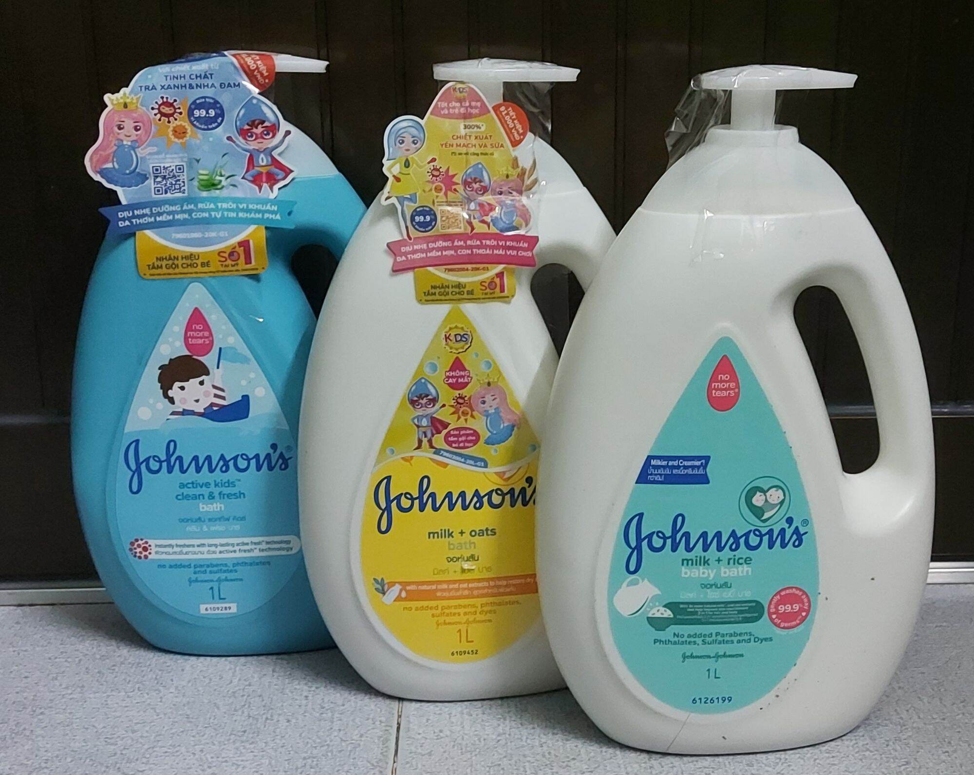 Sữa Tắm Jonhson BaBy 1000ml