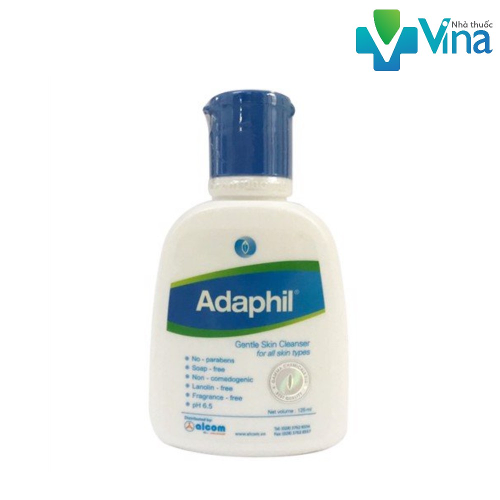 Sữa Rửa Mặt Và Toàn Thân Cao Cấp Gamma Chemecals Adaphil (125- 500ml)