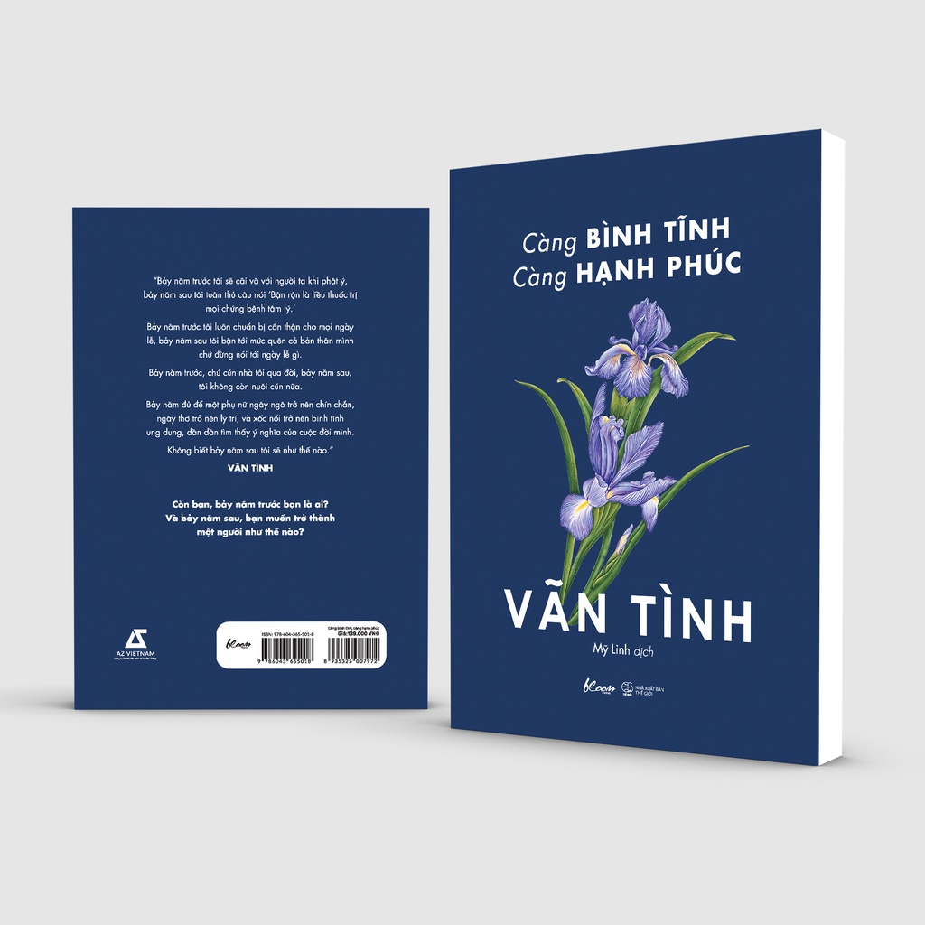 Sách - Càng bình tĩnh càng hạnh phúc - Vãn Tình