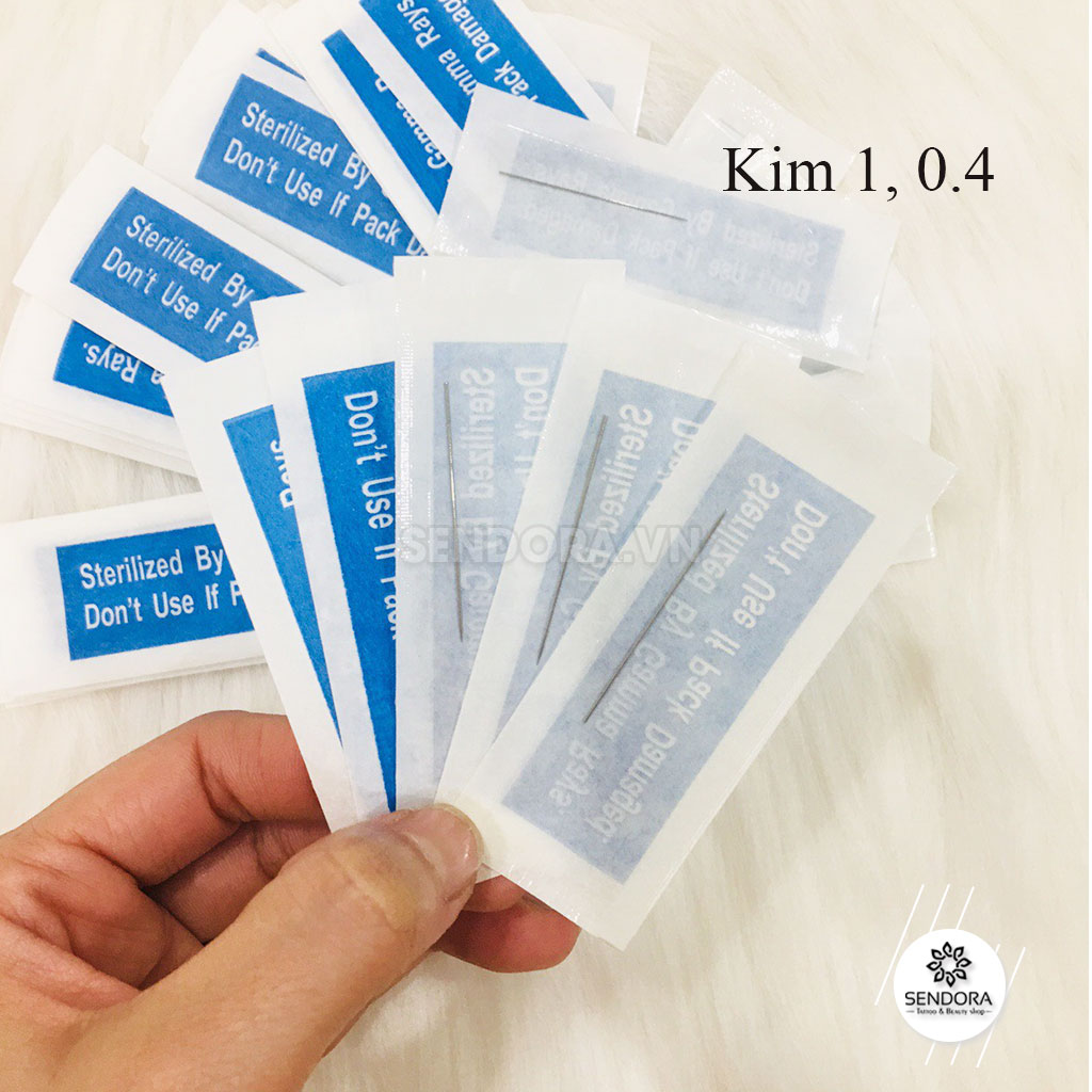 [HCM]Kim 1 máy thần thánh đầu 0.4mm (bịch 100 kim)