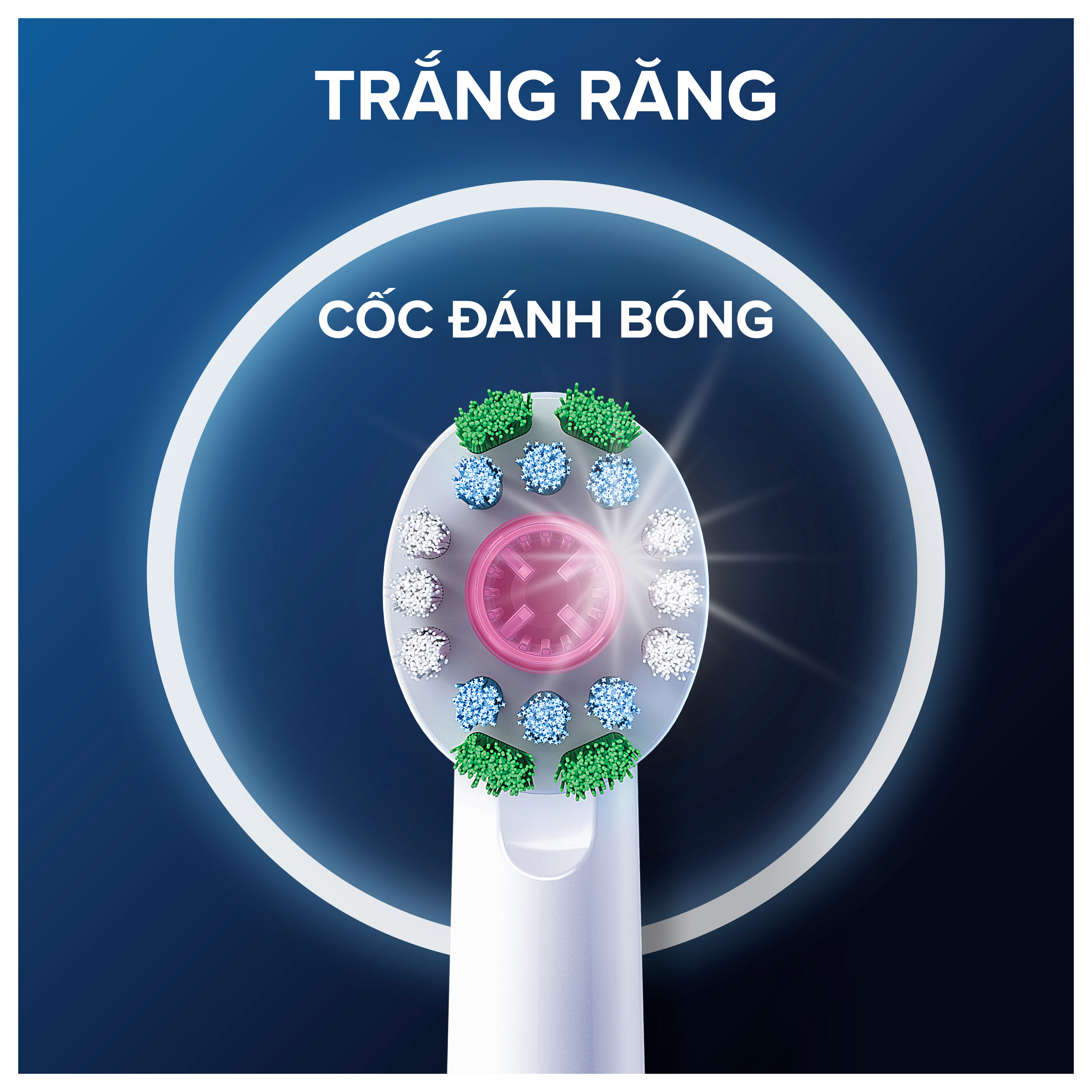 Đầu Bàn Chải Điện Oral-B Whitening (2 cái)