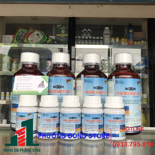 Thuốc diệt muỗi Boxer Permethrin 50EC - Chai 100ml