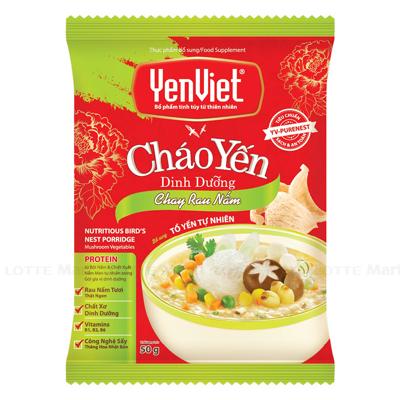 Cháo Yến Dinh Dưỡng YenViet Chay Rau Nấm