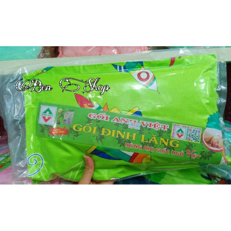 Gối cotton đinh lăng Anh Việt