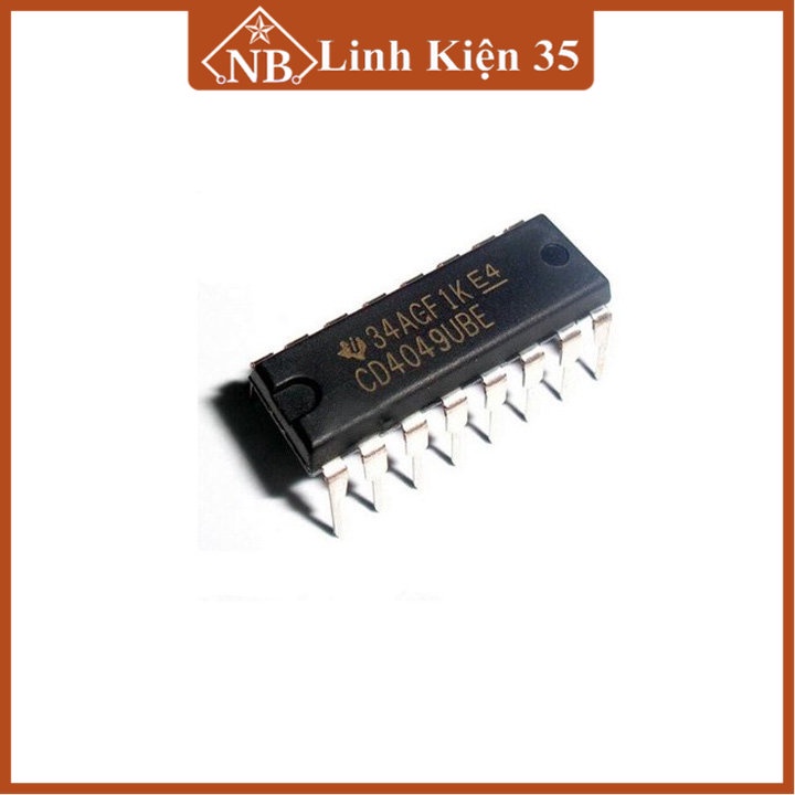 IC CD4049BE 16 chân cắm DIP16