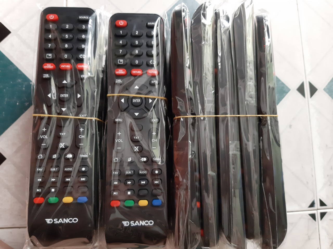 Điều Khiển Tivi Sanco ( Hàng Zin Mới )