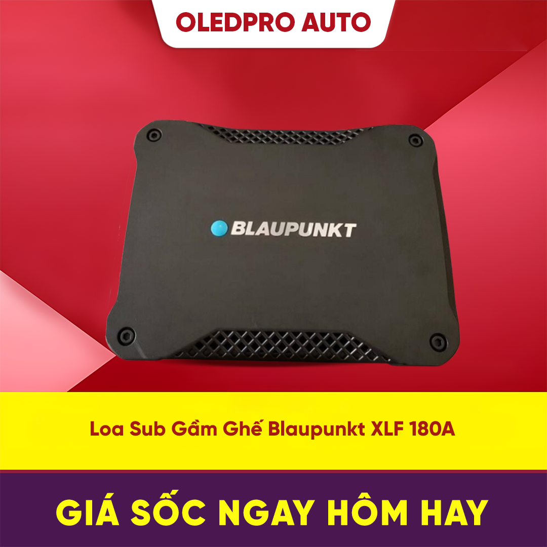 Loa sub gầm ghế blaupunkt xlf 180a cực đỉnh chính hãng bảo hành 12 tháng - công nghệ đức