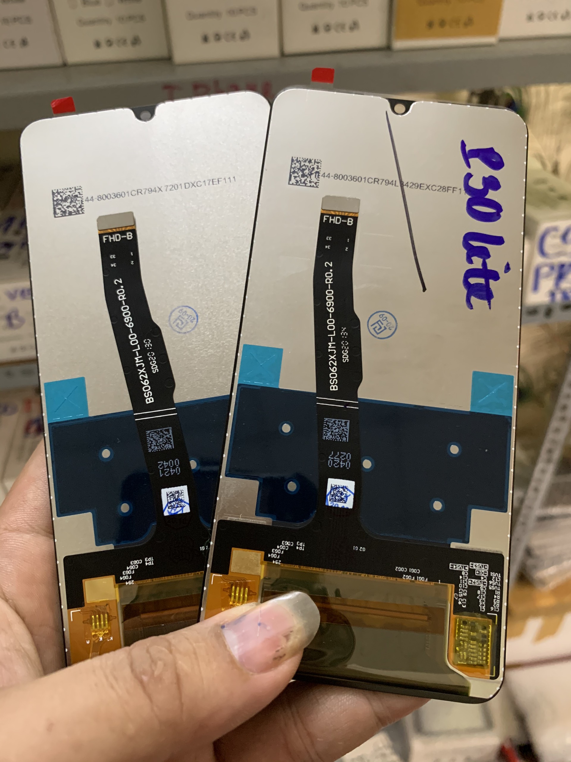Bộ màn hình huawei nova 4e / p30 lite / mar-lx2 / mar-al00 / mar-tl00 / mar-lx1m zin