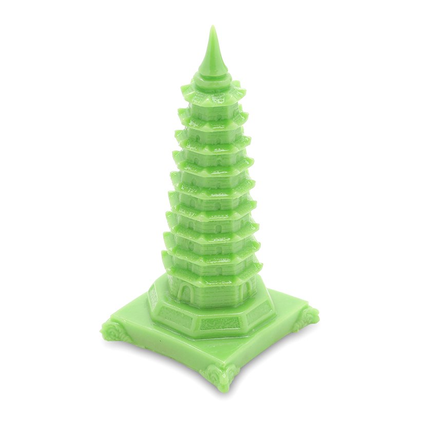 [HCM]Tháp màu xanh ngọc 9 tầng