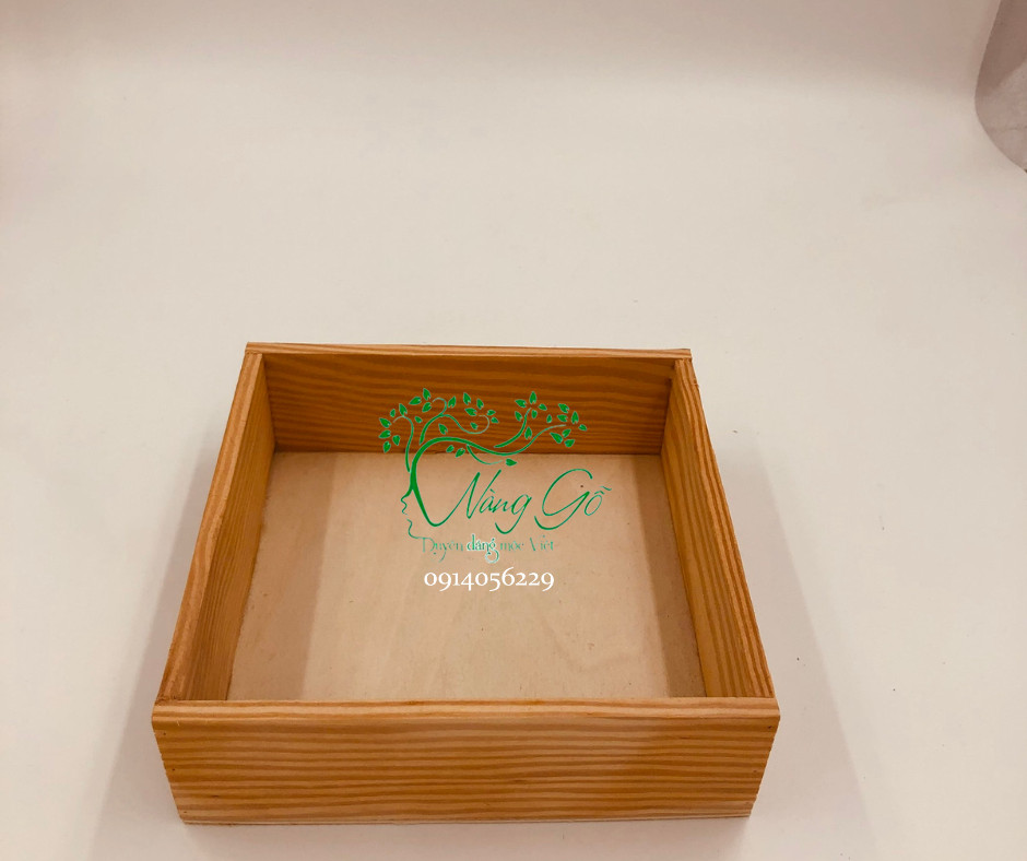 Hộp gỗ không nắp/ khay gỗ
