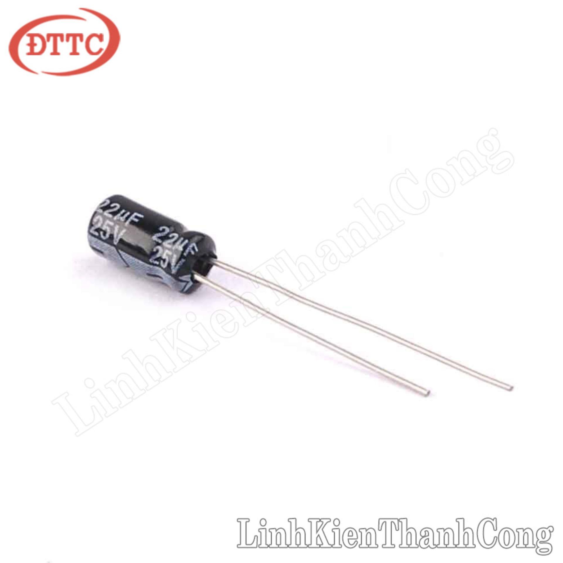 Bộ 5 chiếc tụ hóa 22uf 25v