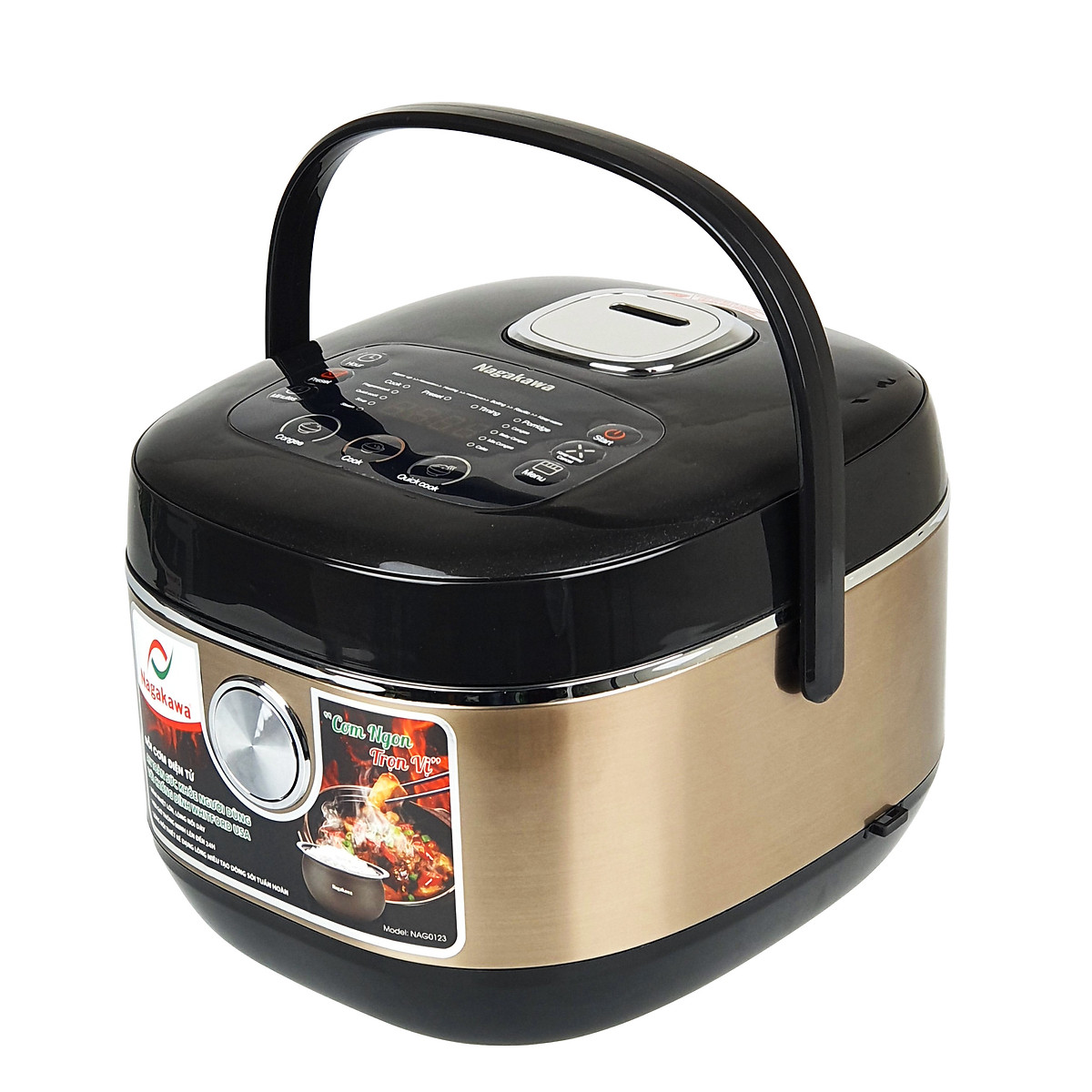 Nồi cơm điện tử Nagakawa NAG0123 1.5 Lít
