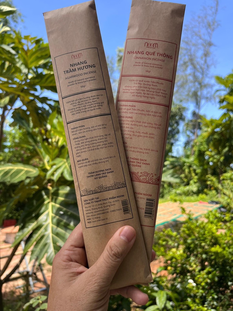 Nhang Quế Thông - Noom (100% từ quế Quảng Nam)