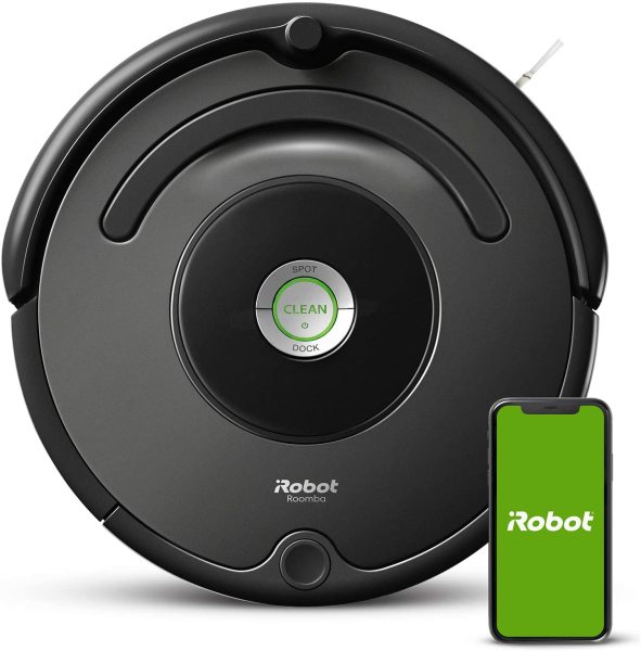 ROBOT HÚT BỤI THÔNG MINH IROBOT ROOMBA 676, CÓ KẾT NỐI WI-FI