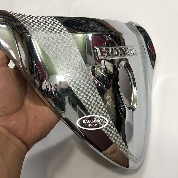 Ốp Mặt nạ Xi INOX gắn SH MODE