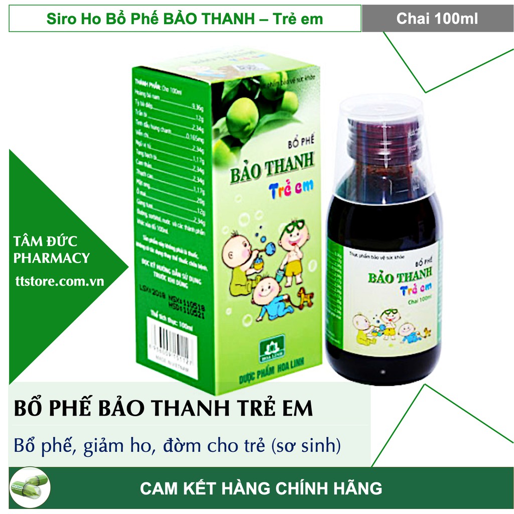 Siro Thảo Dược Bảo Thanh