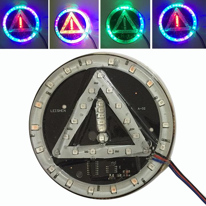 Đèn led miếng dán cảnh báo dấuchấm than cho xe tải 24V
