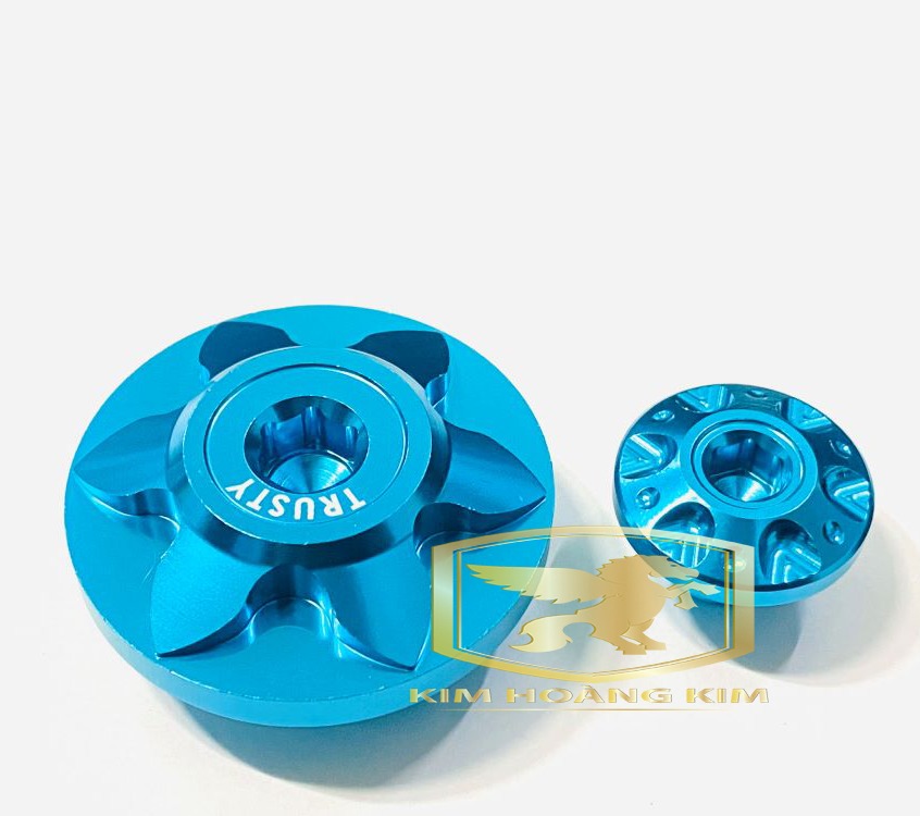 Ốc mâm lửa Xanh Lục Bảo YA..001 gắn Sirius,Exciter.....