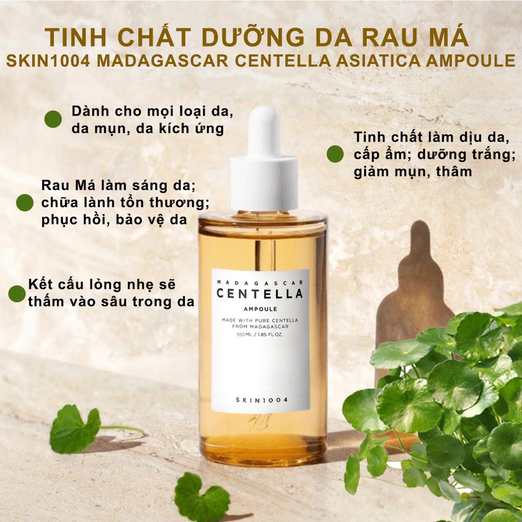 TINH CHẤT DƯỠNG DA SKIN1004MADAGASCAR CENTELLA 55ML-100ML