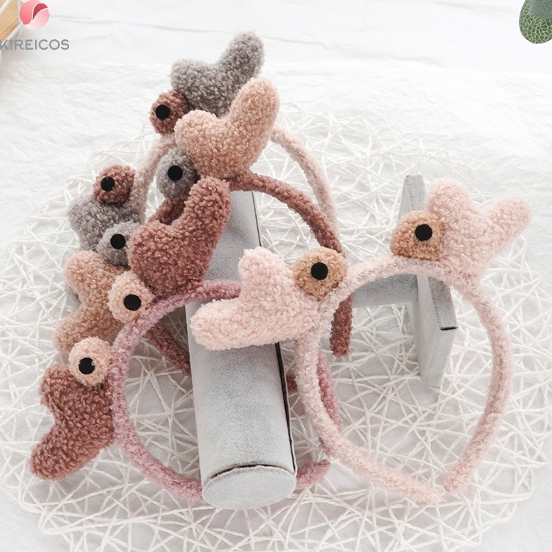 [HCM]Cài Tóc Trang Điểm Mắt To Lông Xù Siêu Cute